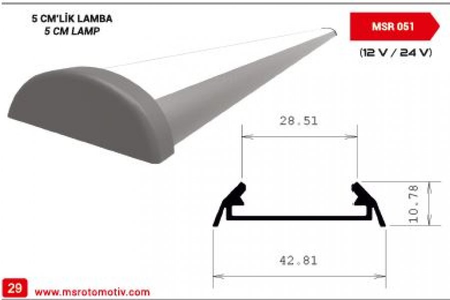 ALIMINIUM LED 051